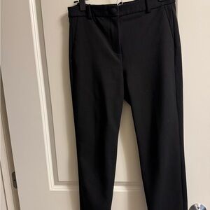 J. Crew Black High-Rise Trousers